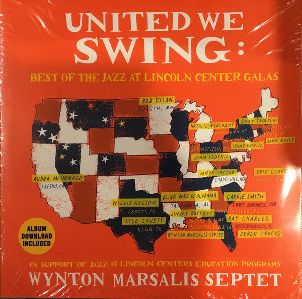 Wynton Marsalis Septet - United We Swing: Best Of The Jazz At Lincoln Center Galas - LP