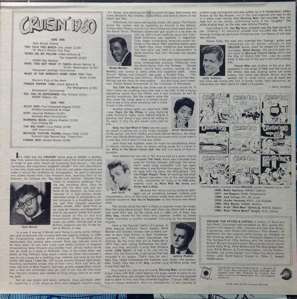 Various - Cruisin' 1960 - LP