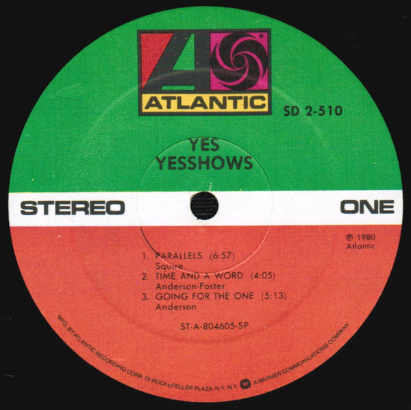 Yes - Yesshows - LP