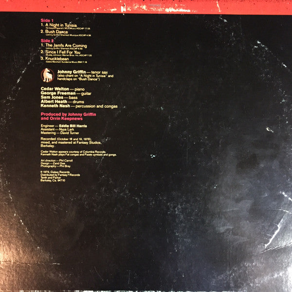 Johnny Griffin - Bush Dance - LP
