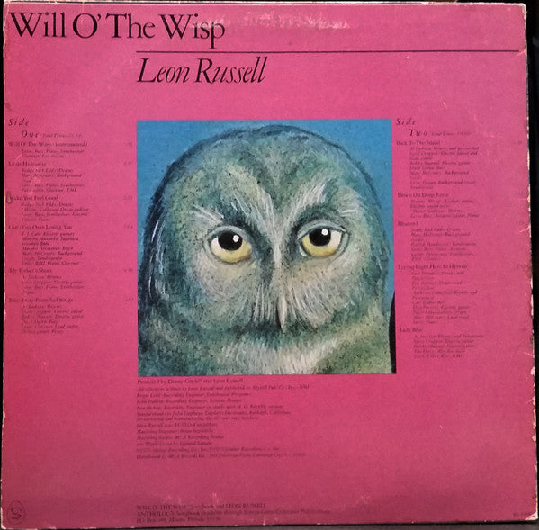 Leon Russell - Will O' The Wisp - LP