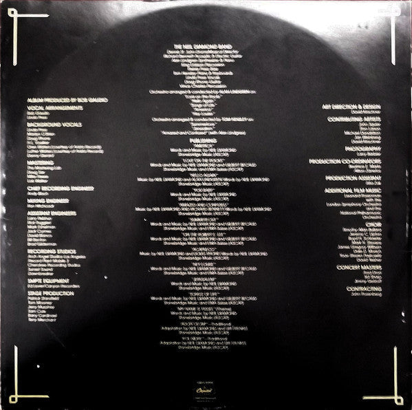 Neil Diamond - The Jazz Singer (Original Songs From The Motion Picture) - LP