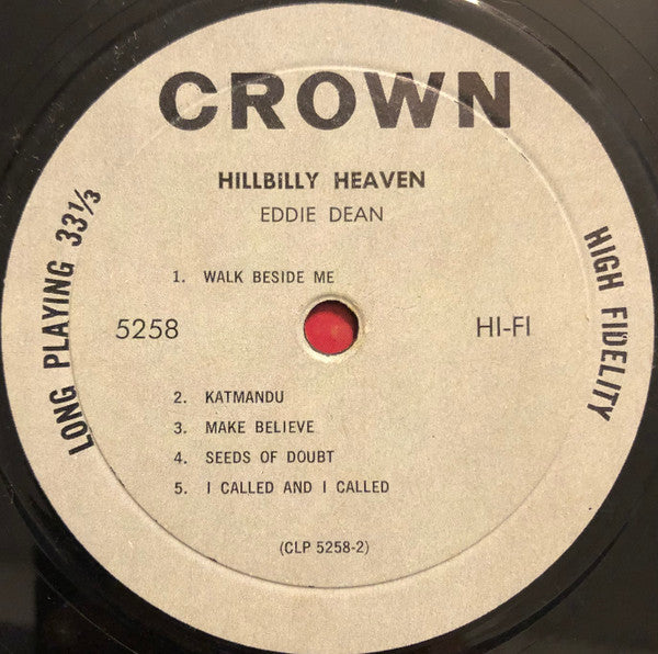 Eddie Dean - Hillbilly Heaven - LP