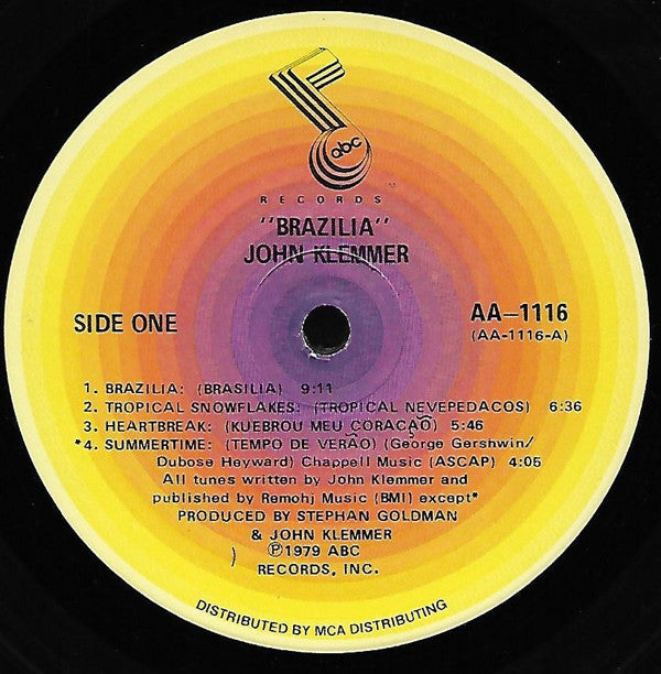 John Klemmer - Brazilia - LP