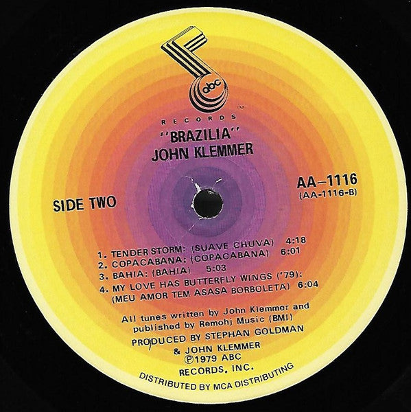 John Klemmer - Brazilia - LP