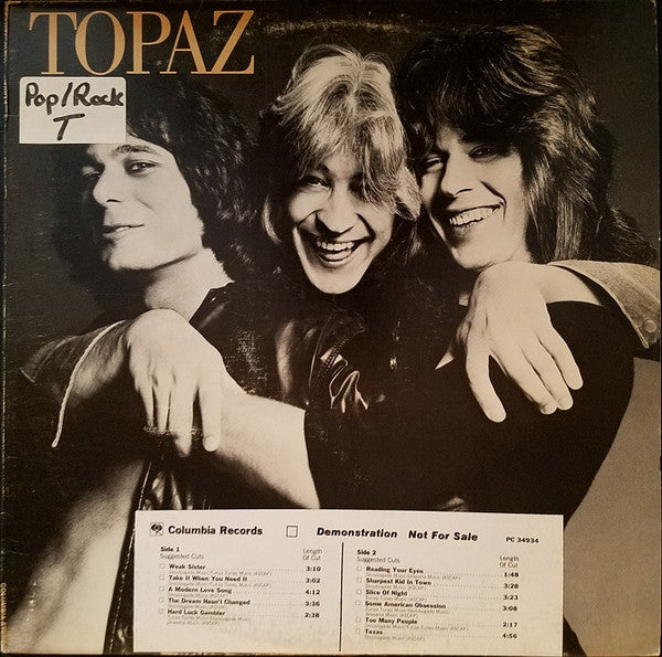 Topaz  - Topaz - LP