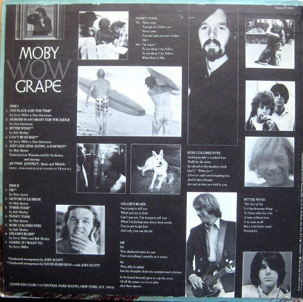 Moby Grape - Wow - LP