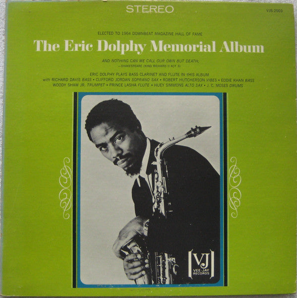Eric Dolphy - The Eric Dolphy Memorial Album - LP