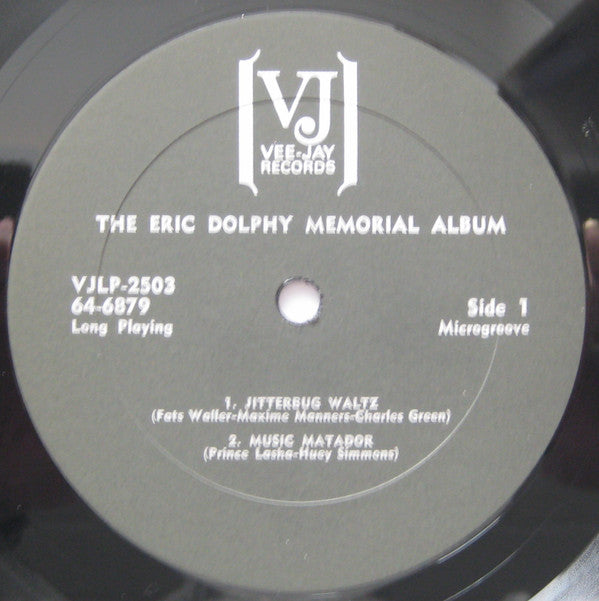 Eric Dolphy - The Eric Dolphy Memorial Album - LP