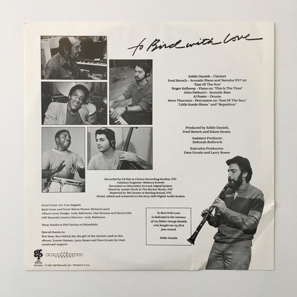 Eddie Daniels - To Bird With Love - LP