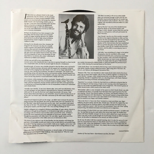Eddie Daniels - To Bird With Love - LP