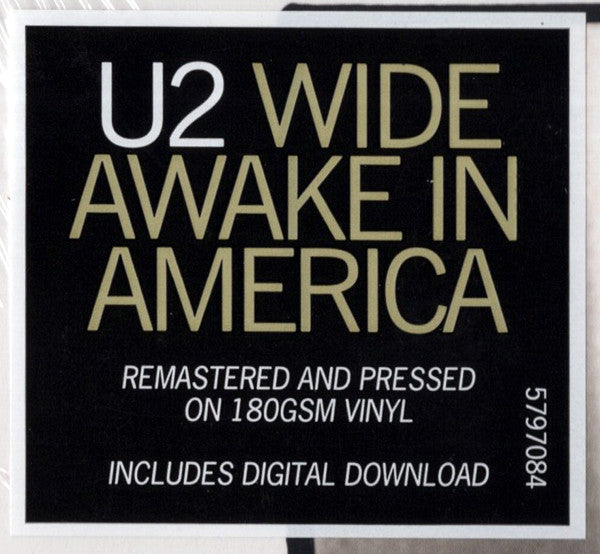 U2 - Wide Awake In America - LP