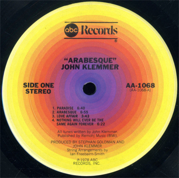 John Klemmer - Arabesque - LP