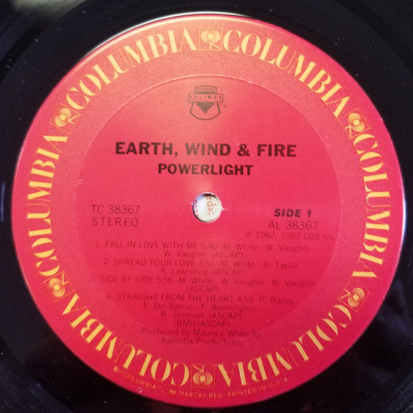 Earth Wind & Fire* - Powerlight - LP