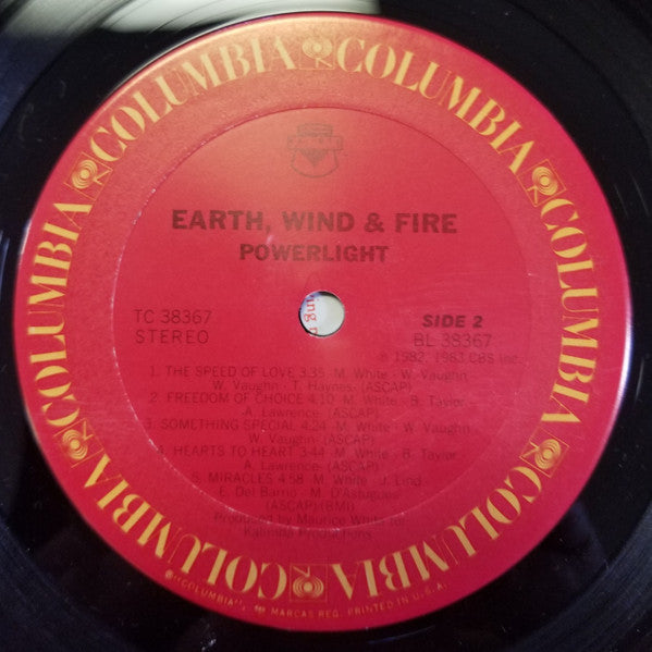 Earth Wind & Fire* - Powerlight - LP
