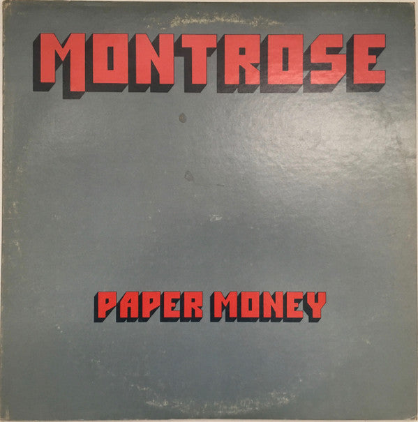 Montrose (2) - Paper Money - LP