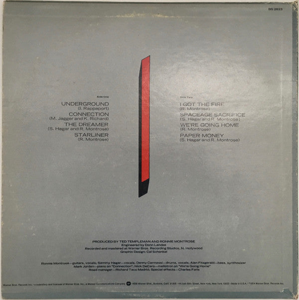 Montrose (2) - Paper Money - LP