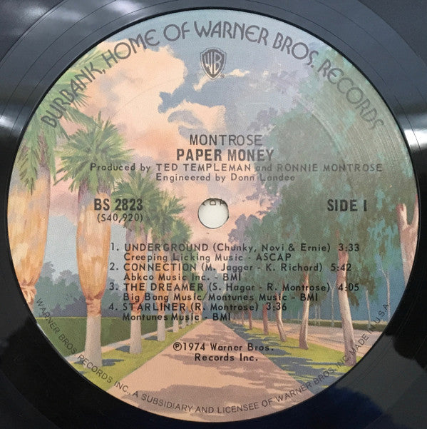 Montrose (2) - Paper Money - LP