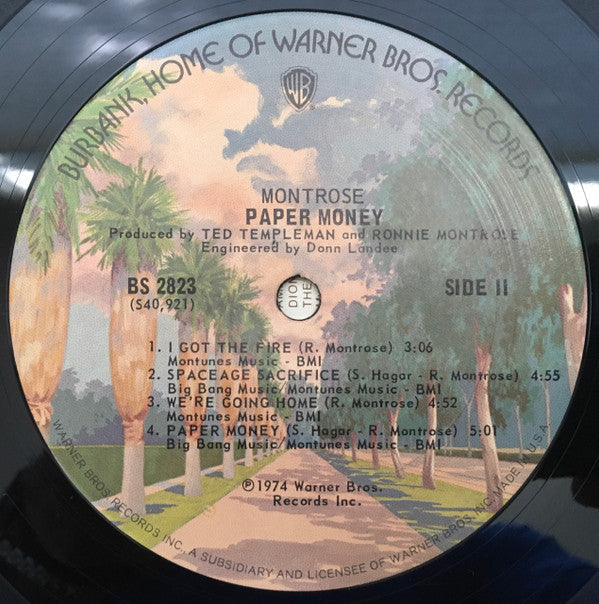 Montrose (2) - Paper Money - LP