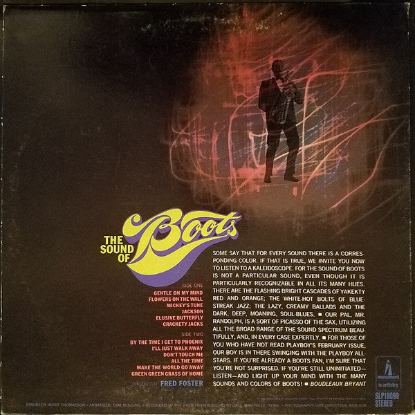 Boots Randolph - The Sound Of Boots - LP