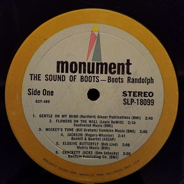 Boots Randolph - The Sound Of Boots - LP