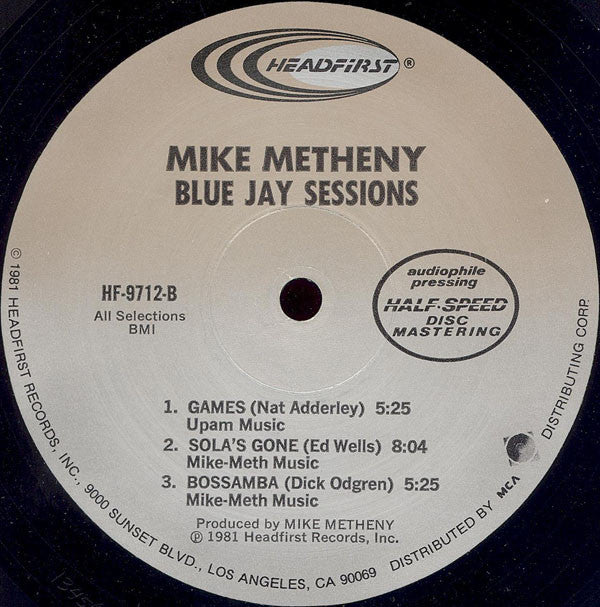 Mike Metheny - Blue Jay Sessions - LP
