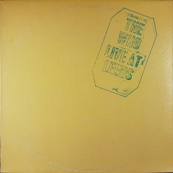 The Who - Live At Leeds - LP