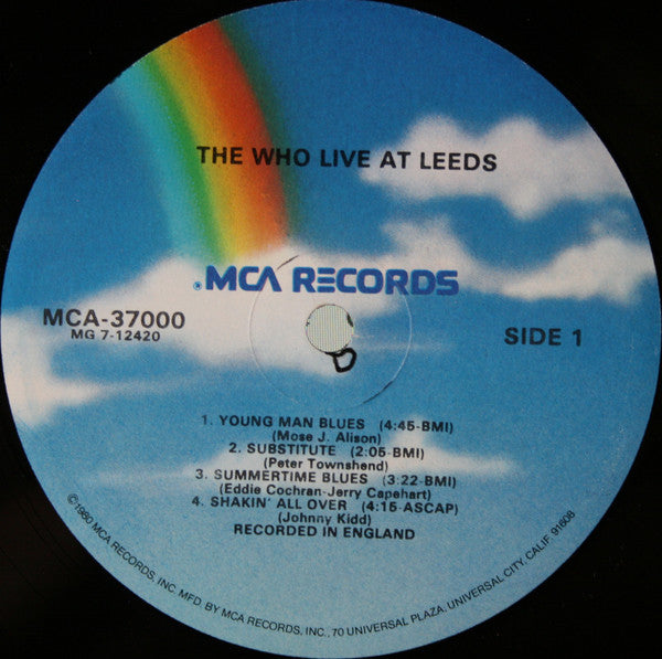 The Who - Live At Leeds - LP