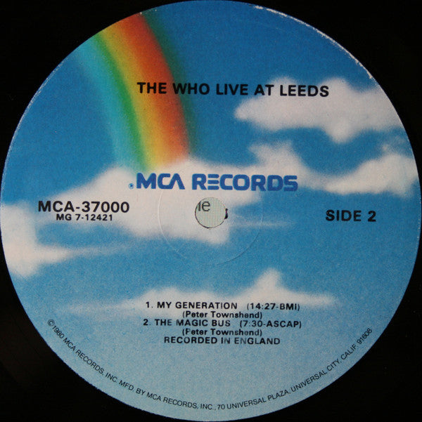 The Who - Live At Leeds - LP