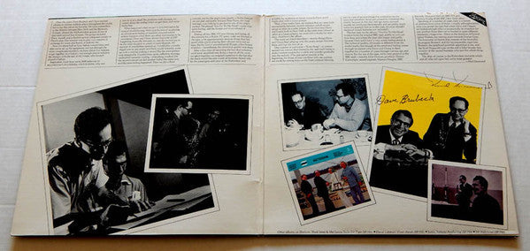 Dave Brubeck, Paul Desmond - Brubeck & Desmond 1975: The Duets - LP