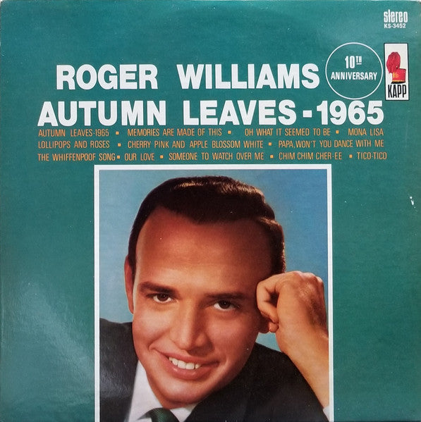Roger Williams  - Autumn Leaves - 1965 - LP
