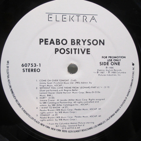 Peabo Bryson - Positive - LP