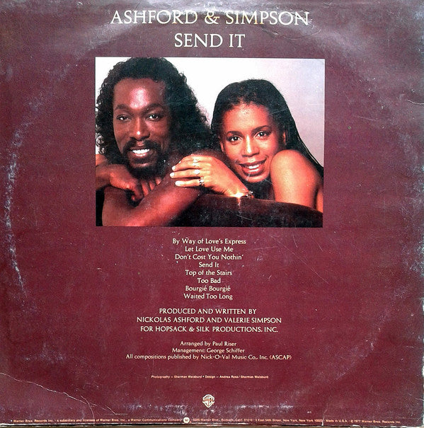 Ashford & Simpson - Send It - LP