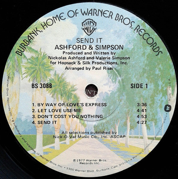 Ashford & Simpson - Send It - LP