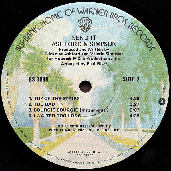 Ashford & Simpson - Send It - LP