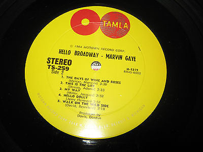 Marvin Gaye - Hello Broadway - LP