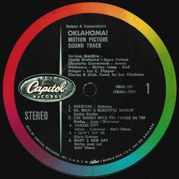 Rodgers And Hammerstein* - Oklahoma! - LP