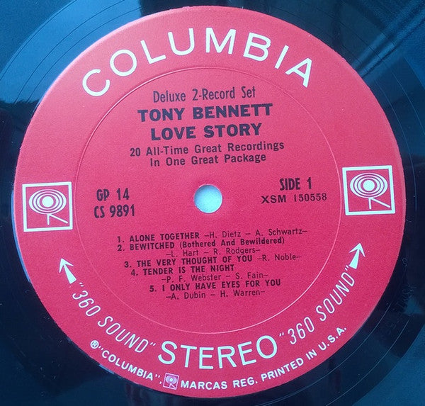 Tony Bennett - Love Story - LP
