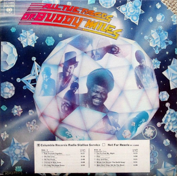 Buddy Miles - All The Faces Of Buddy Miles - LP