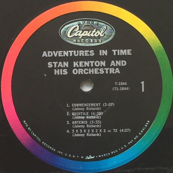 Stan Kenton - Adventures In Time, A Concerto For Orchestra - LP