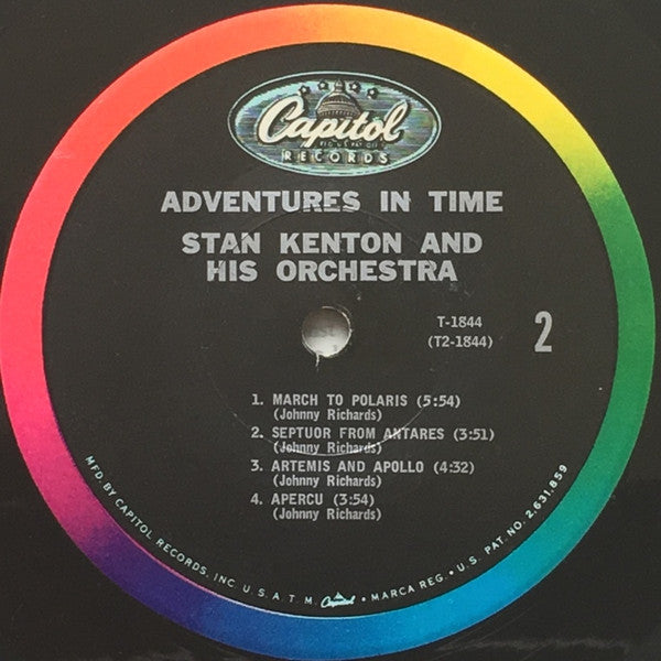 Stan Kenton - Adventures In Time, A Concerto For Orchestra - LP