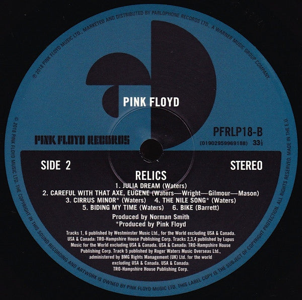 Pink Floyd - Relics - LP
