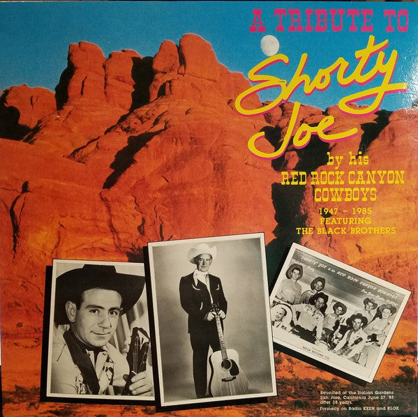 "Shorty Joe" & His Red Rock Canyon Cowboys - A Tribute To Shorty Joe - LP