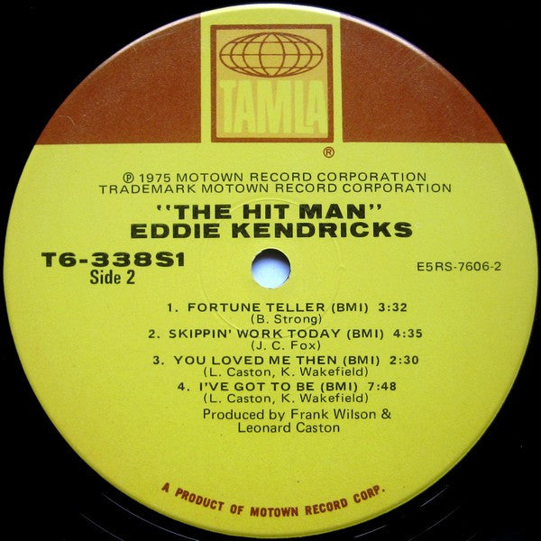 Eddie Kendricks - The Hit Man - LP