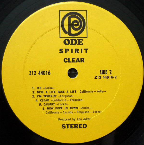 Spirit (8) - Clear - LP