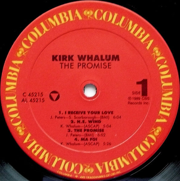 Kirk Whalum - The Promise - LP