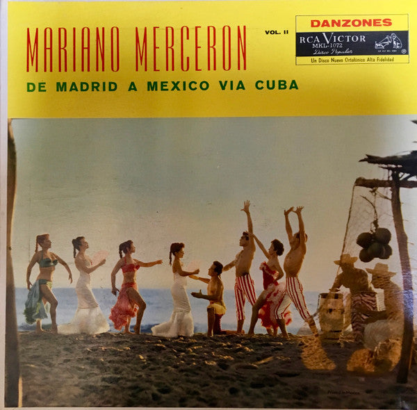 Mariano Mercerón* - Vol. II - De Madrid A Mexico Via Cuba - LP