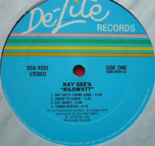 Kay-Gee's* - Kilowatt - LP