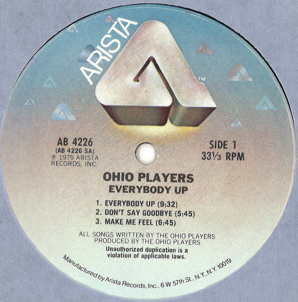 Ohio Players - Everybody Up - LP