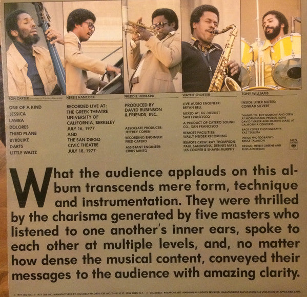 V.S.O.P.* - The Quintet - LP